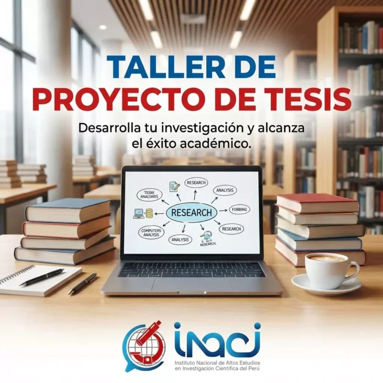 Curso – taller de Proyecto de Tesis