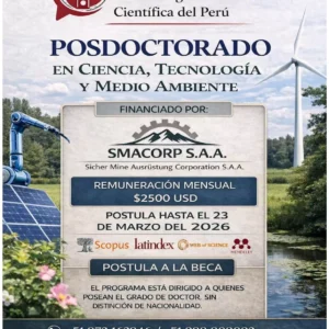 Posdoctorado en Ciencia Tecnología y Medio Ambiente
